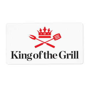 Koning van de Grill Etiket