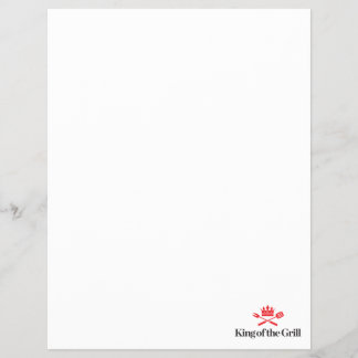 Koning van de Grill Flyer