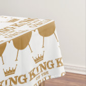 Koning van de Grill, goud Tafelkleed (Voorbeeld)