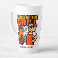 Koning van de Grill Grappige Vaderdag BBQ Master