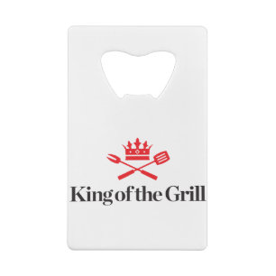 Koning van de Grill Kredietkaart Flessenopener