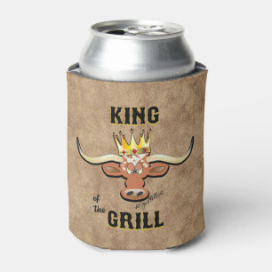 Koning van de Grill - Longhorn Steer Blikjeskoeler