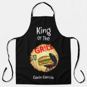 Koning van de Grill Schort (Voorkant)