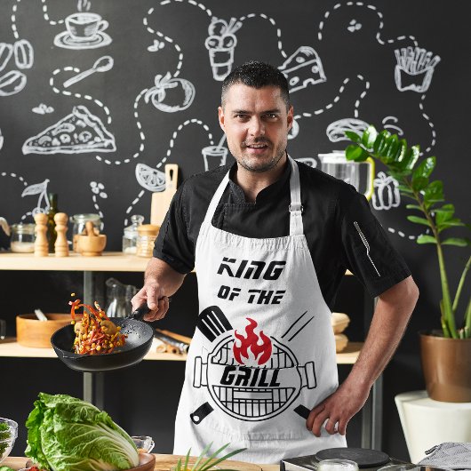 Koning van de Grill Schort