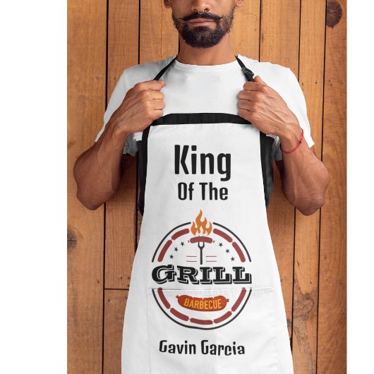 Koning van de Grill Schort