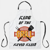 Koning van de Grill Schort (Voorkant)