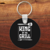 Koning van de GRILL Sleutelhanger (Voorkant)