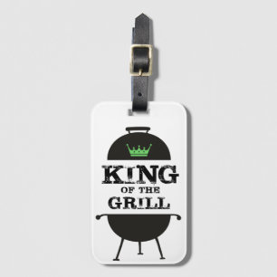 Koning Van De Grill, Zwarte Groene Kroon Bagagelabel