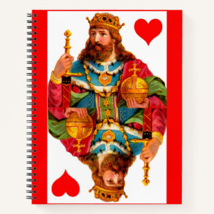 Koning van de Harten Koningin van het Geest Notitieboek