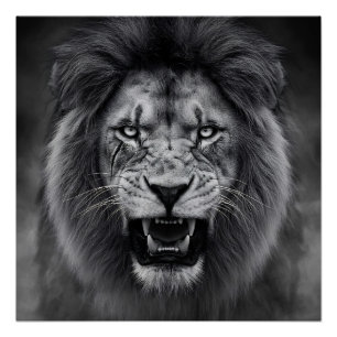 Koning van de Jungle Perfect Poster