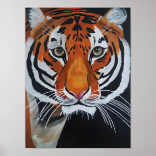 Koning van de Jungle Schilderij van Alfred Fox Poster