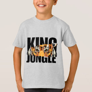 Koning van de Jungle Tijger Jongens T-Shirt
