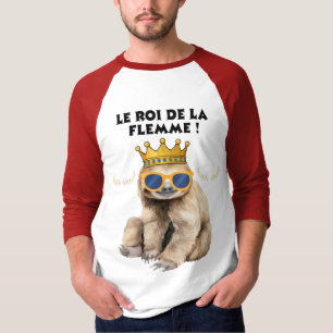 Koning van de Luie Apen met Zonnebril T-shirt