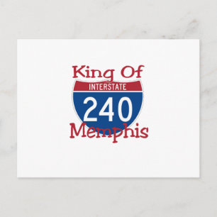 koning van de memphis briefkaart