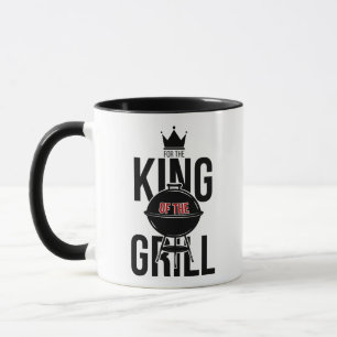 Koning van de Mok van de grill Vaderdag Coffee