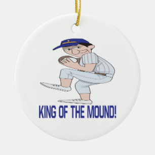 Koning van de Mond Keramisch Ornament