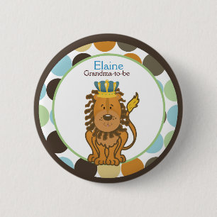 KONING VAN DE NAAM VAN HET OERWOUD - Button VAN DE