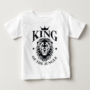 Koning van de Oerwoud Baby T-Shirt