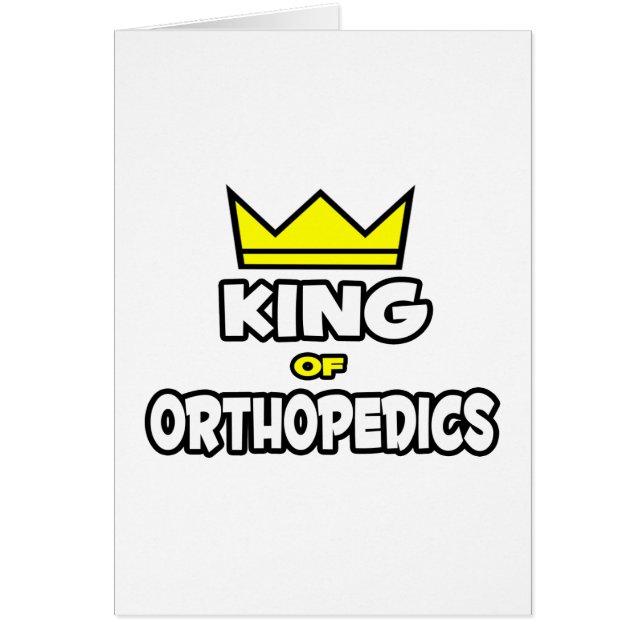 Koning van de Orthopedie (Voorkant)