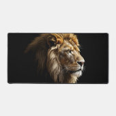 Koning van de Savannah Glossy Bureaumat (Voorkant)