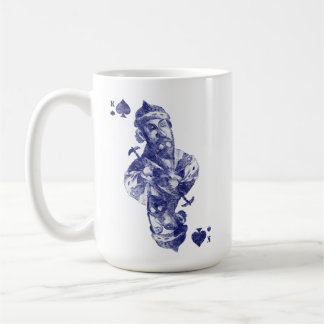 Koning van de speelkaarten koffiemok