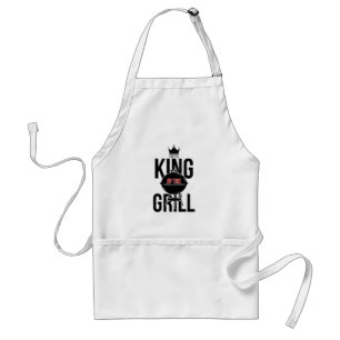Koning van de Vaderdag Apron van de Grill Standaard Schort