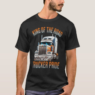 Koning van de vrachtwagenchauffeurs Quote T-shirt