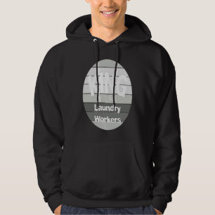 Koning Van De Wasmachine arbeider Hoodie