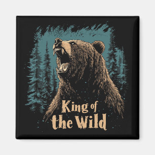Koning van de Wildernis Magneet