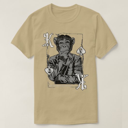 koning van de zeekust - de  zeekust t-shirt (Design voorkant)