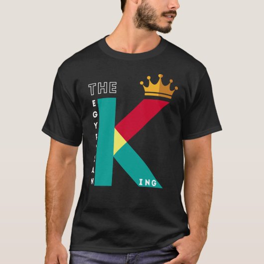 Koning van Egyptisch Shirt, Mo Salah T-Shirt (Voorkant)