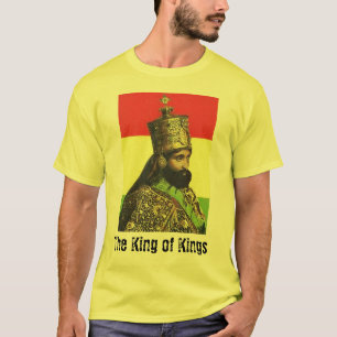 koning van ethiopië, de koning van Koningen T-shirt