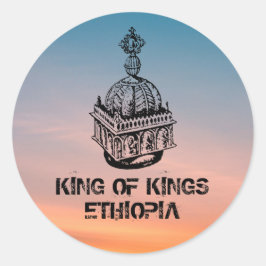 Koning van Ethiopië, Kroon Ronde Sticker