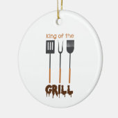 Koning van Grill Keramisch Ornament (Links)