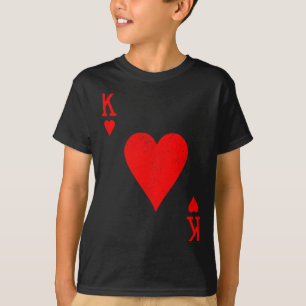 Koning van Harten Matching Koppel Heilige Valentij T-shirt