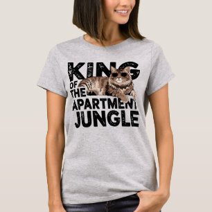 Koning van het appartement Oerwoud Maine Coon T-shirt
