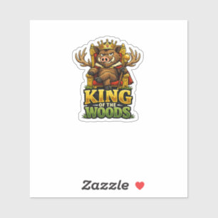 Koning van het Bos Sticker