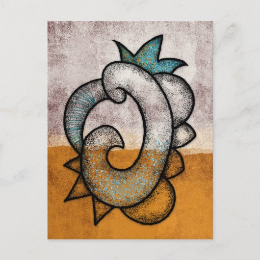 koning van het Briefkaart Chaos (Voorkant)