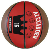 Koning van het Hof Mini Basketbal (Verticaal)