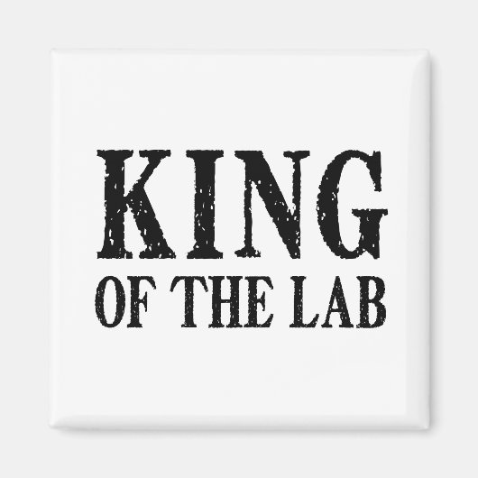 Koning van het Lab - Magneet (Voorkant)