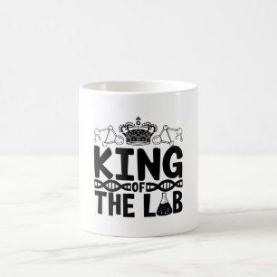 koning van het laboratorium voor technische wetens koffiemok