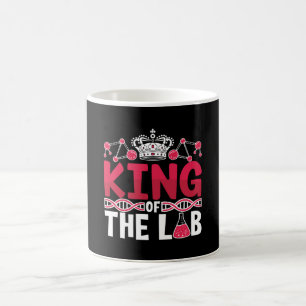 koning van het laboratorium voor technische wetens koffiemok