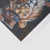 Koning van het Oerwoud 12 Tissuepapier (Detail)