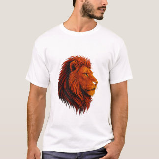 Koning van het Oerwoud – Fearless Neon Lion Roar T-shirt