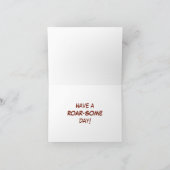 Koning van het Oerwoud Feestdagen Kaart (Binnen)