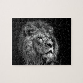 Koning van het Oerwoud - Lion Puzzle Legpuzzel