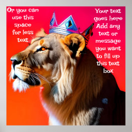 Koning van het Oerwoud Poster