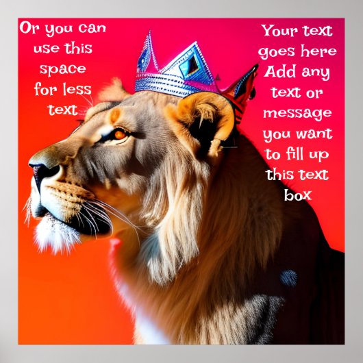 Koning van het Oerwoud Poster (Voorkant)