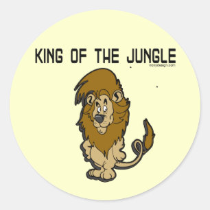 Koning van het Oerwoud Stickers