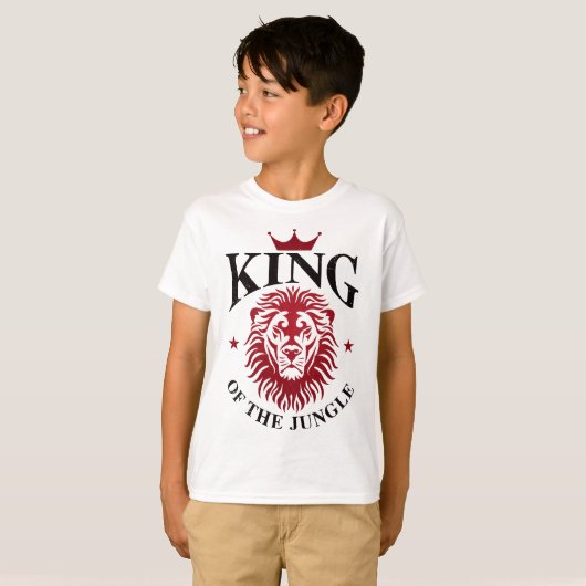 Koning van het Oerwoud T-shirt (Voorkant volledig)